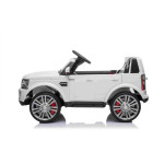 Elektrické autíčko - Land Rover Discovery - nelakované - biele